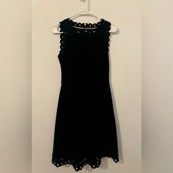 Ted Baker Dresses & Skirts - Ted Baker Verony Embroidered Scallop Edge Dress LBD Chic ASO Riverdale Sz 1 US 4